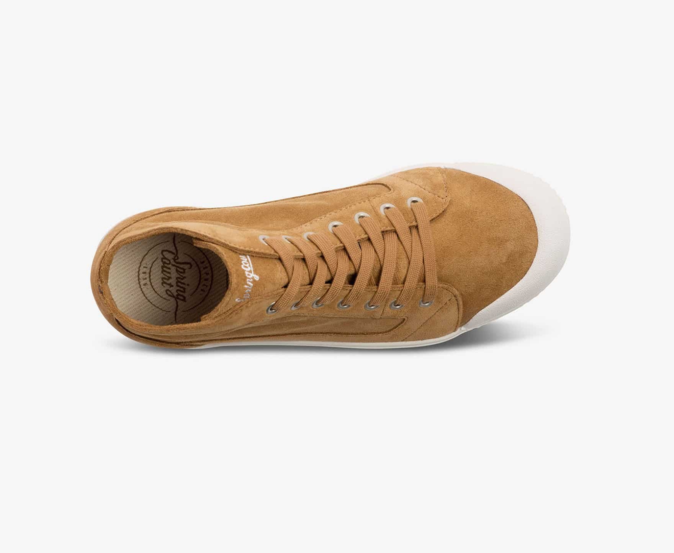 Spring Court M2 SILKY SUEDE Men's Trainers Brown | South Africa-97SVFOEHG